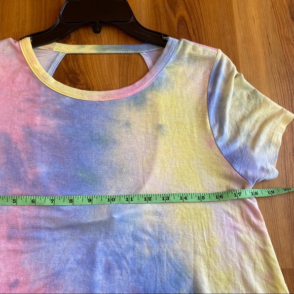 SOLD Audrey 3+1 Tie Dye Swing Dress - Picture 7 of 8